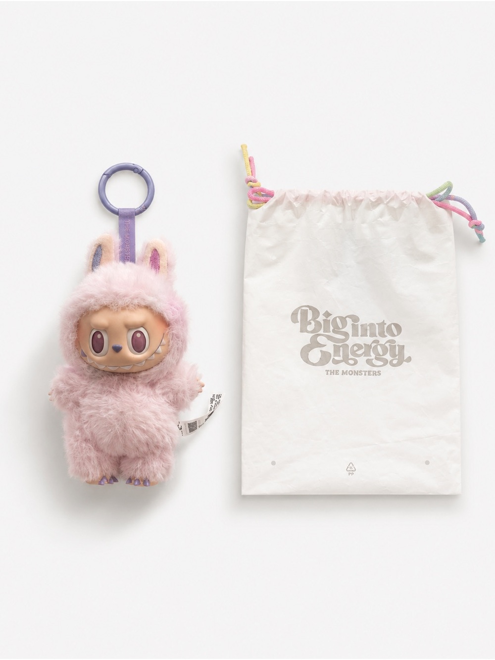 (Rare) POP MART Labubu The Monsters Big Into Energy Loyalty Plush Pendant